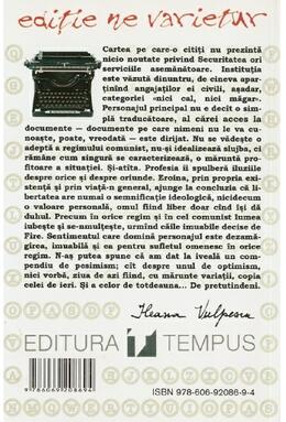 Copertă produs Notă informativă bătută la mașina