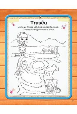 Copertă produs Disney Junior. Ne jucăm... de-a doctorul. Doctoriţa Pluşica. O poveste instructivă. Jocuri şi activităţi antrenante