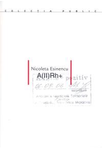 Copertă produs A(II)Rh+ Carte de artist