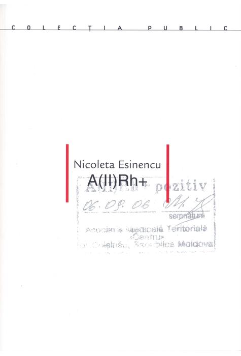 Copertă produs A(II)Rh+ Carte de artist