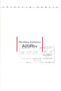 Copertă produs A(II)Rh+ Carte de artist