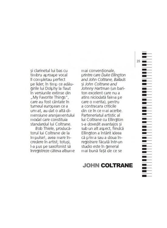 Copertă produs John Coltrane. Mari c&acirc;ntăreţi de jazz şi blues (Vol. 7) - gallery big 4