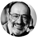 Fotografie autor Umberto Eco