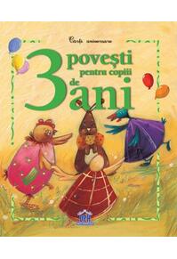 Copertă produs 3 povești pentru copiii de 3 ani