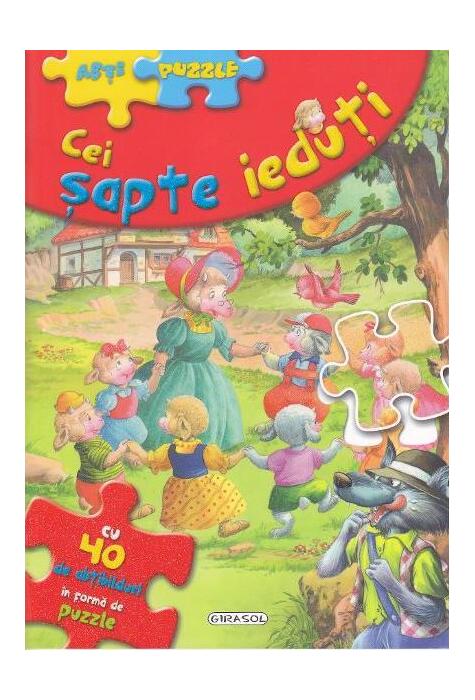 Copertă produs Abți Puzzle. Cei șapte ieduți