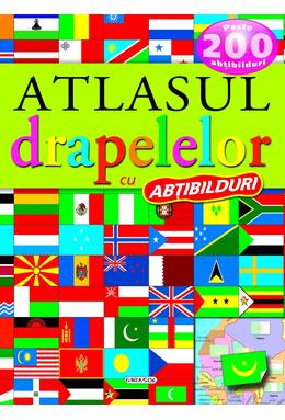 Copertă produs Atlasul drapelelor cu abțibilduri