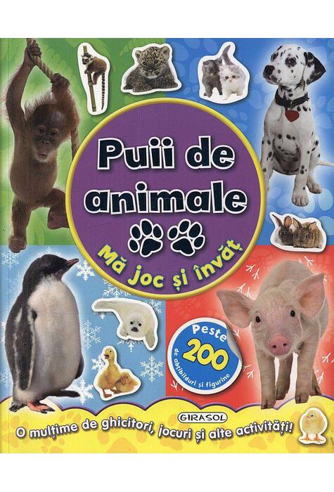 Copertă produs Mă joc și învăț. Puii de animale