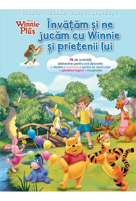 Copertă produs Disney pentru copii deștepți. Învățăm și ne jucăm cu Winnie și prietenii lui (activități)