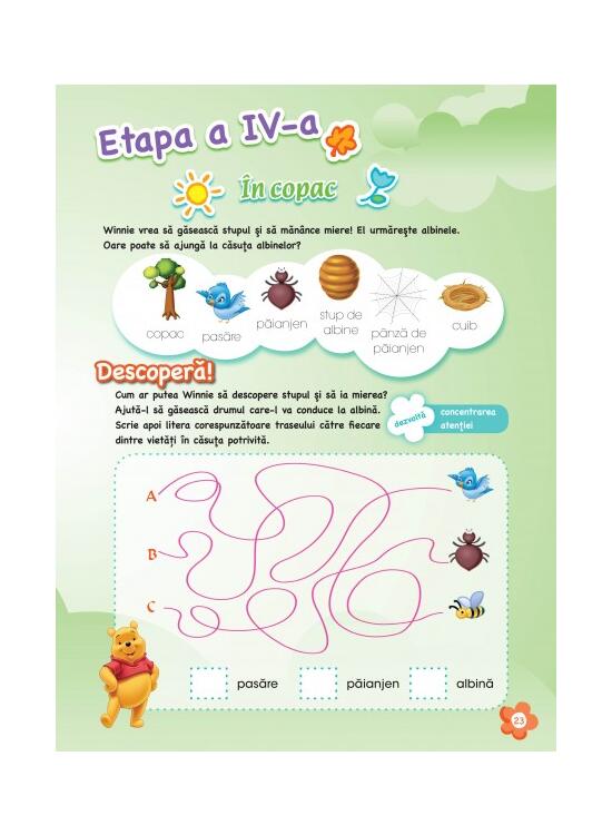 Copertă produs Disney pentru copii deștepți. Învățăm și ne jucăm cu Winnie și prietenii lui (activități) - gallery big 5