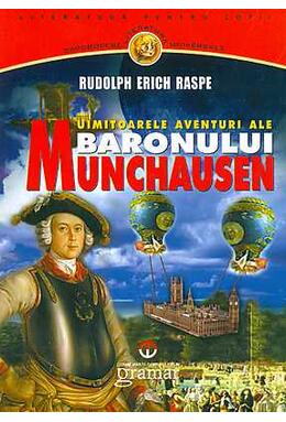 Copertă produs Uimitoarele aventuri ale Baronului Munchausen