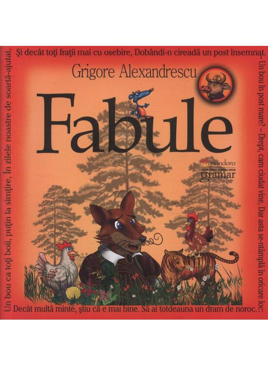 Copertă produs Fabule. Grigore Alexandrescu - gallery big 1