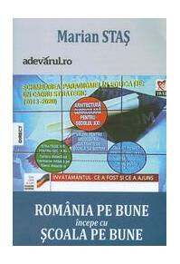 Copertă produs Rom&acirc;nia pe bune &icirc;ncepe cu școala pe bune. Jurnal de blog, despre schimbarea paradigmei Educației (2004-2013)