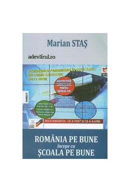 Copertă produs Rom&acirc;nia pe bune &icirc;ncepe cu școala pe bune. Jurnal de blog, despre schimbarea paradigmei Educației (2004-2013)