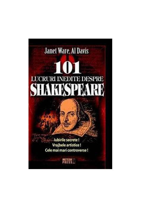 Copertă produs 101 lucruri inedite despre Shakespeare
