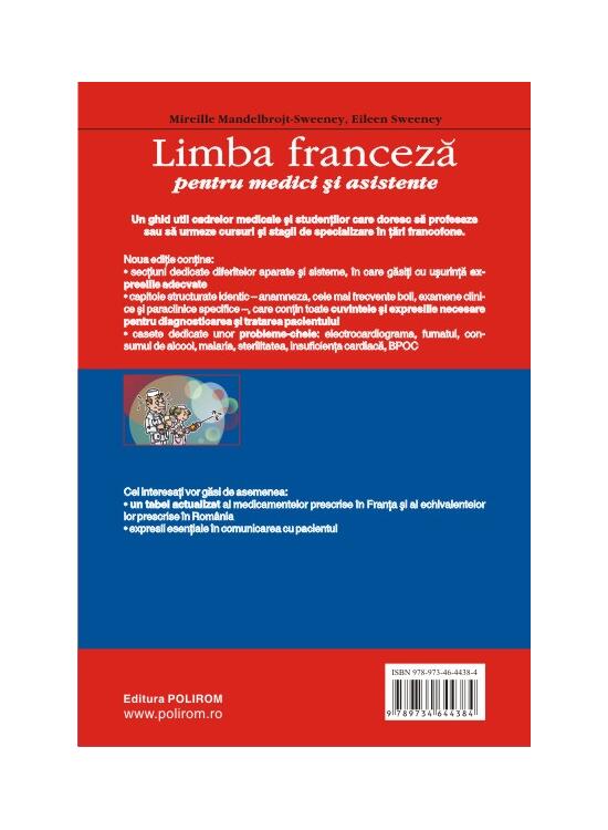 Copertă produs Limba franceză pentru medici și asistente - gallery big 2