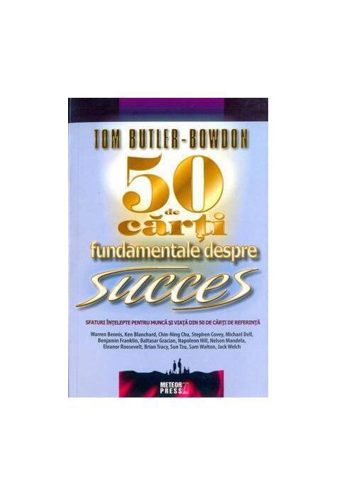 Copertă produs 50 de cărţi fundamentale despre succes