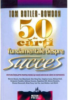 Copertă produs 50 de cărţi fundamentale despre succes