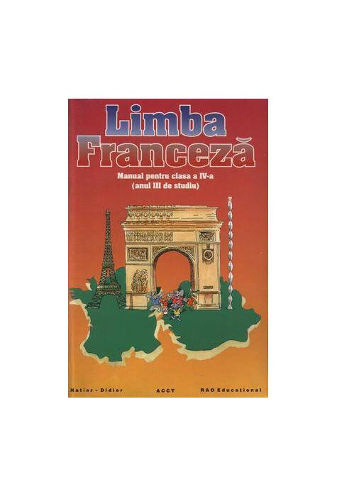 Copertă produs Manual de limba franceză clasa a IV-a