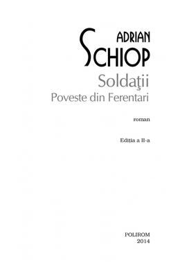 Copertă produs Soldaţii. Poveste din Ferentari (Top 10+)