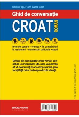 Copertă produs Ghid de conversaţie croat-rom&acirc;n