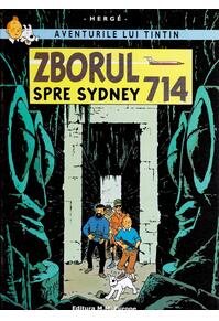 Copertă produs Aventurile lui Tintin. Zborul spre Sydney 714 (Vol. 23)