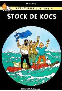 Copertă produs Aventurile lui Tintin. Stock de Kocs (Vol. 22)