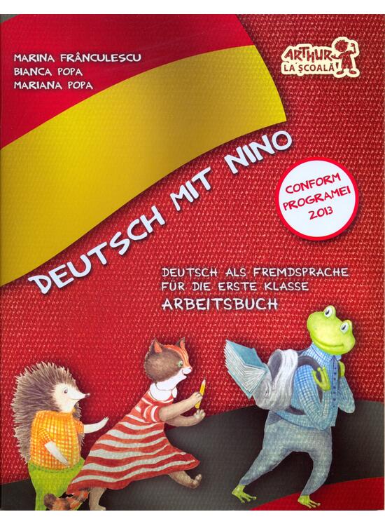 Copertă produs Deutsch mit Nino. Cartea elevului. Clasa 1 - gallery big 1