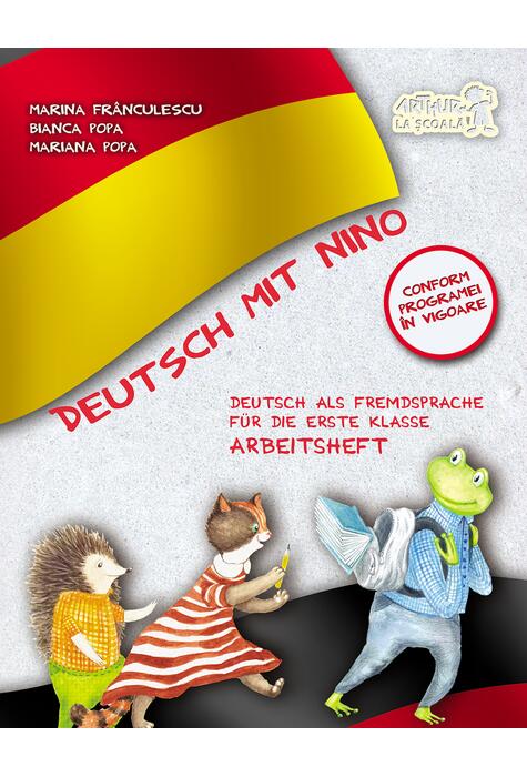 Copertă produs Deutsch mit Nino. Caietul elevului. Clasa 1