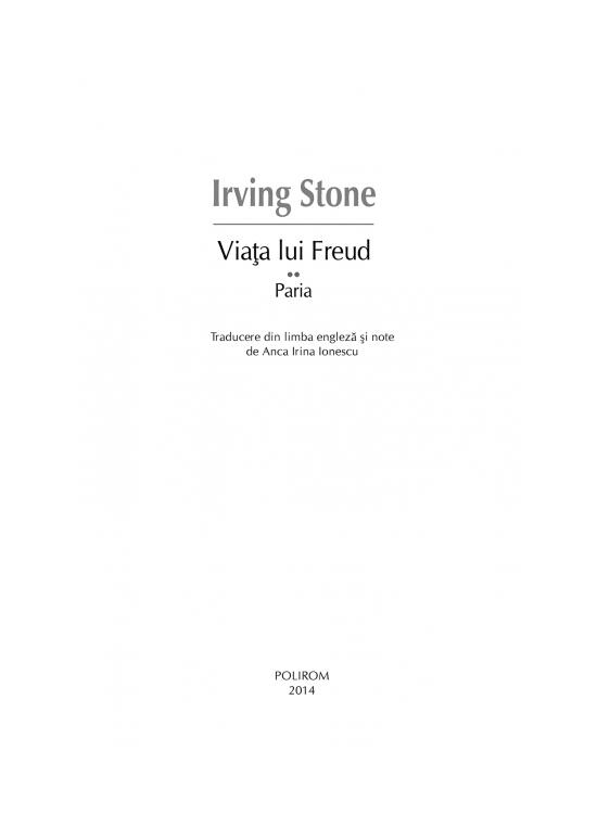 Copertă produs Viața lui Freud. Paria (Vol. II) - gallery big 5