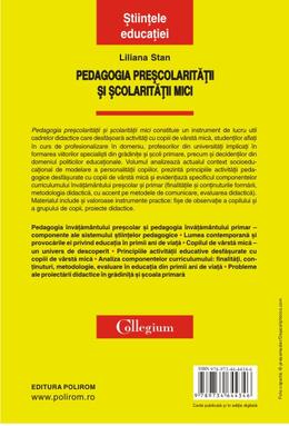 Copertă produs Pedagogia preșcolarității și școlarității mici