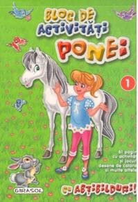 Copertă produs Bloc de activități. Ponei 1