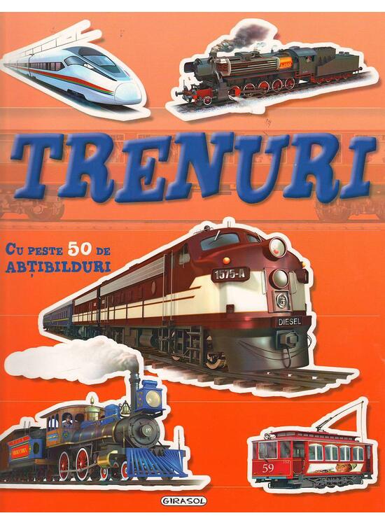 Copertă produs Caută și lipește. Trenuri. Cu peste 50 de abțibilduri - gallery big 1