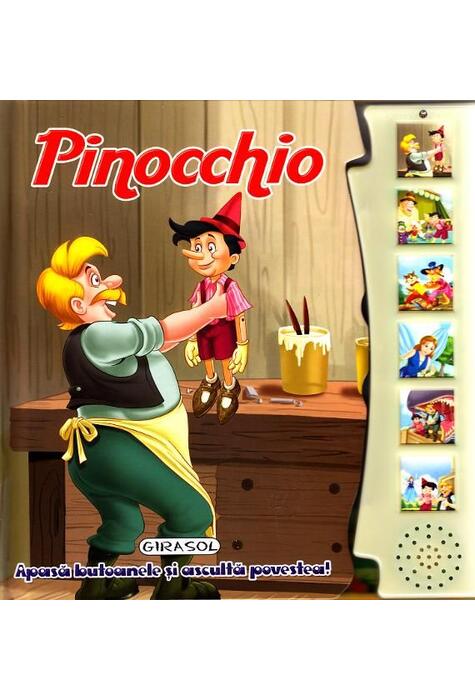 Copertă produs Citește și ascultă. Pinocchio