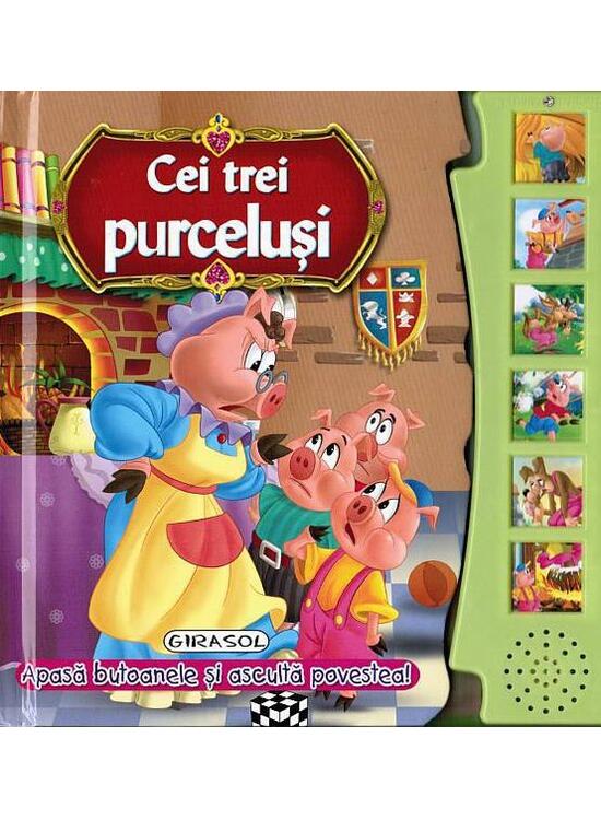 Copertă produs Citește și ascultă. Cei trei purceluși - gallery big 1