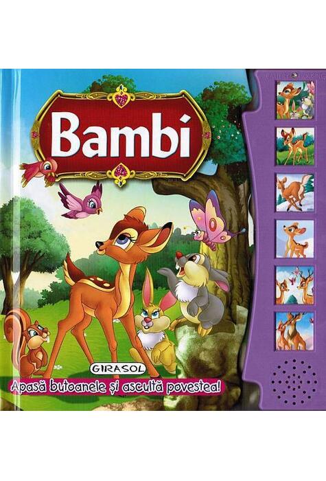 Copertă produs Citește și ascultă. Bambi