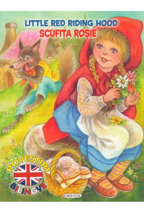 Copertă produs Povestiri bilingve. Scufița roșie / Little Red Riding Hood (engleză)