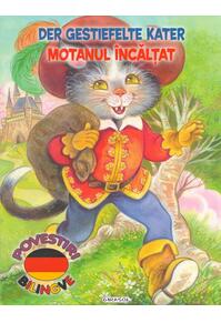 Copertă produs Povestiri bilingve. Motanul încălțat / Der Gestiefelte Kater (germană)