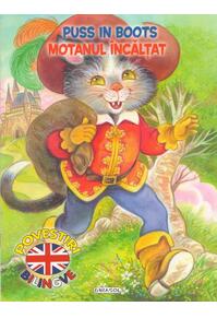 Copertă produs Povestiri bilingve. Motanul încălțat / Puss In Boots (engleză)