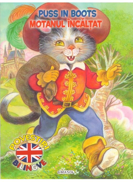 Copertă produs Povestiri bilingve. Motanul încălțat / Puss In Boots (engleză) - gallery big 1