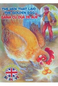Copertă produs Povestiri bilingve. Găina cu ouă de aur / The hen that laid the golden egg (engleză)