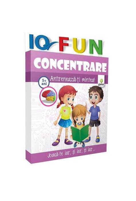Copertă produs Concentrare. IQ Fun (5+ ani)