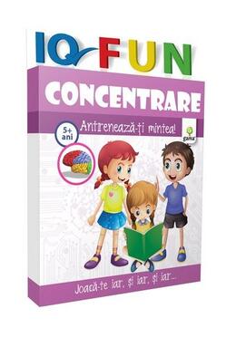 Copertă produs Concentrare. IQ Fun (5+ ani)