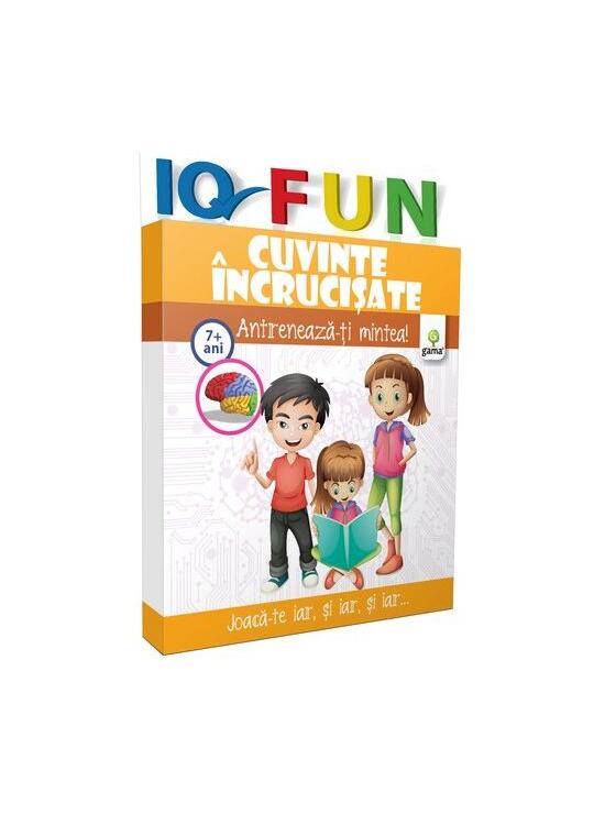 Copertă produs Cuvinte &icirc;ncrucișate. IQ Fun (7+ ani) - gallery big 1