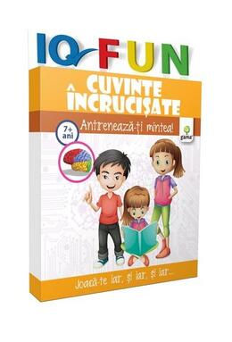 Copertă produs Cuvinte &icirc;ncrucișate. IQ Fun (7+ ani)