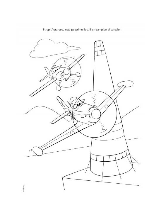 Copertă produs Disney. Avioane. Echipa de intervenții. Pompierii cerului (32 de planşe de colorat) - gallery big 2