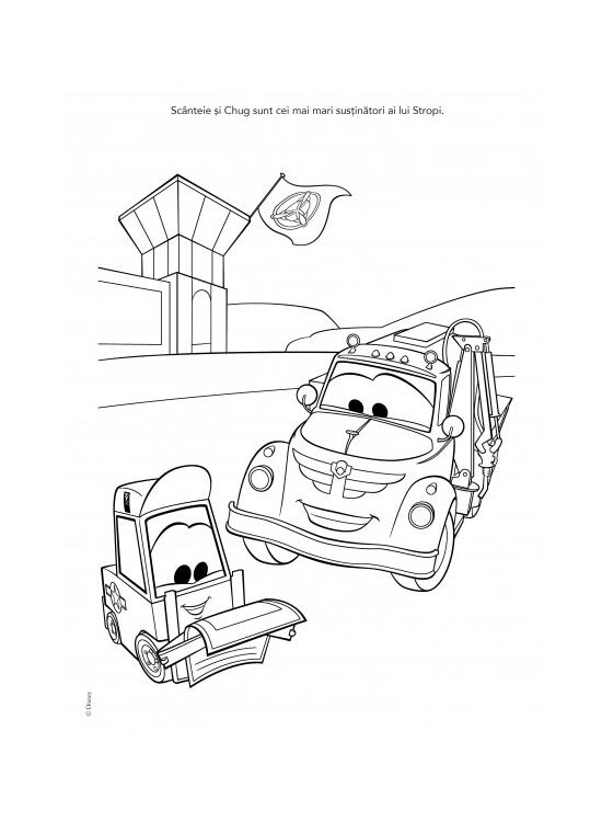 Copertă produs Disney. Avioane. Echipa de intervenții. Pompierii cerului (32 de planşe de colorat) - gallery big 3