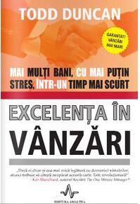 Copertă produs Excelența în vânzări. Mai mulți bani, cu mai puțin stres, într-un timp mai scurt