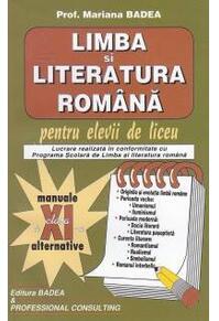 Copertă produs Limba și literatura rom&acirc;nă pentru elevii de liceu Clasa a XI-a