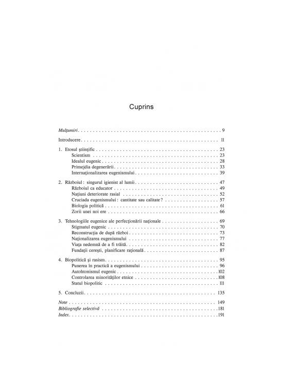 Copertă produs Eugenism și modernitate. Națiune, rasă și biopolitică &icirc;n Europa (1870-1950) - gallery big 3