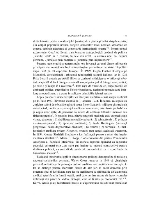 Copertă produs Eugenism și modernitate. Națiune, rasă și biopolitică &icirc;n Europa (1870-1950) - gallery big 7